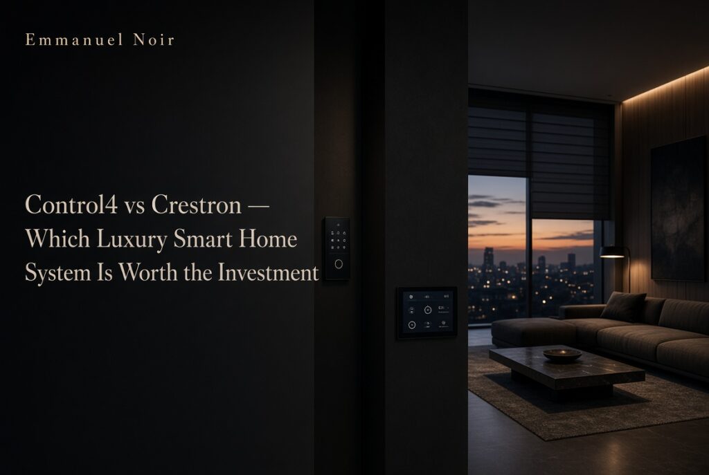 control4 vs crestron smart home